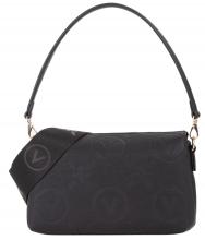 kompakte Umhängetasche Valentino schwarz klassisch Prägung Samba