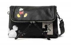 Mickey Rock Desigual Venecia Schultertasche Negro schwarz