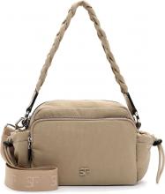 Schultertasche Abby Suri Frey Lighttaupe Perlon vegan