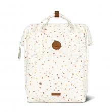 Cabaia Baby Bag Willeman Cream and Confetti hell gemustert