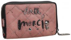 Anekke Portemonnaie Mademoiselle Parisian Altrosa Steppdesign