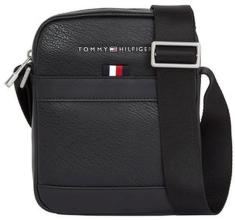 Herrentasche Tommy Hilfiger Transit PU Mini Reporter Black 