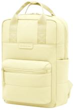 Kapten and Son limitierter Small Backpack Bergen Cloud Butter Yellow Pastell