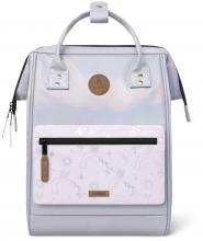 Cabaia schimmernder Tagesrucksack silver Adventurer Medium Rennes