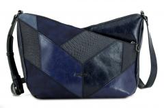 Patchworktasche Desigual Ava Harry Mini Navy blau grau