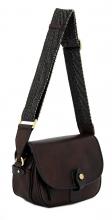 Überschlagtasche Gianni Chiarini Michelle Dark Brown Leder