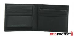 Porsche Design Scheintasche RFID-Schutz schwarz Wallet h11