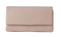 Lederbörse Long Heartbeat FREDsBRUDER Smooth dark cream Nude