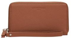 Damengeldtasche VivianW2 Basic Harris New Bourbon braun Leder Zipper