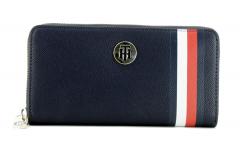 Portemonnaie dunkelblau Streifen Tommy Hilfiger Honey Corporate