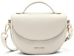 Hey Marly Half Moon Bag hellbeige recyceltes Leder Crossover