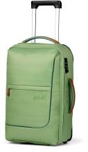 Kabinenkoffer grün Satch Travel Flow S 54cm Pure Jade Green recycled