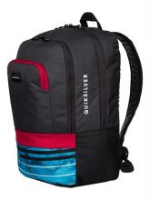 Quiksilver Rucksack Burst Laptopfach Dyescuba Grau Rot Blau
