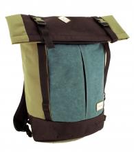 Quiksilver Rucksack Überschlag New Roll Blau Grün