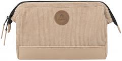 Travel Cabaia Kulturbeutel beige Luxor samtig Cord