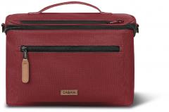 Kulturtasche Vanity weinrot Cabaia geräumig Sibiu Burgundy