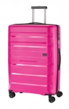 Reisekoffer Kosmos L Travelite Pink 4-Rad-Trolley TSA-Schloss