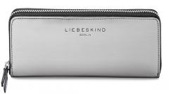 Reißverschlussportmonee Liebeskind SallyF7 Leder Specchio Silver