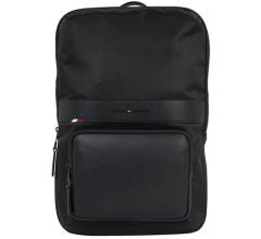 Tommy Hilfiger 1985 Slim Tech Herrenrucksack Black Nylon 