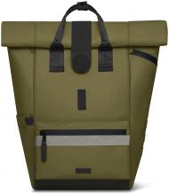Cabaia Explorer Medium Grenoble olivgrün Wanderrucksack Rolltop