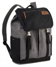 Rucksack mit Laptopfach camel active grau schwarz Zugband