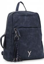Rucksack mit Lochmuster Suri Frey Romy Basic dunkelblau