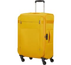 Koffertrolley knallgelb erweiterbar Samsonite Citybeat Spinner 66cm
