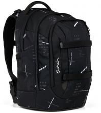 Satch Pack Ninja Matrix Schultasche Binärcode schwarz Swap recycelt