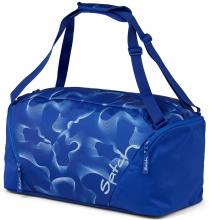 Vibrant Blue Satch blau gemustert Trainingstasche recycelt