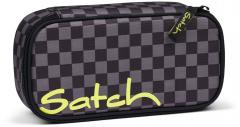 Schlamperpennal schwarz grau kariert Satch Dark Skate Pencil Box 