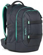 Schulrucksack Mint Phantom dunkelgrau Satch Pack Swap Reflektor