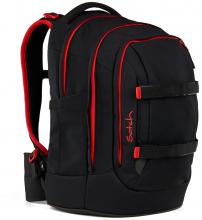 Satch Pack schwarz rot Fire Phantom Ready to Swap Rucksack