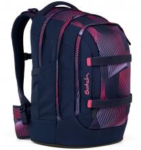 Seismic Pink Schulrucksack Satch Ready to Swap dunkelblau Pack