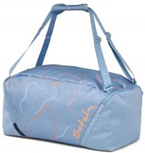 hellblaue Reisetasche Satch recycelt Vivid Blue Sport