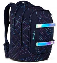 Bücherrucksack Satch Purple Laser irisierend dunkelblau Swap