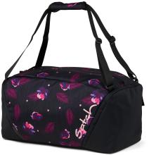 Satch Sporttasche Mystic Nights schwarz pink Blütenprint