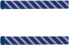 Klettbänder blau gestreift Satch Pack Swaps Stripe Blue