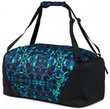 Satch Trainingstasche Caleido Blue recycelt schwarz 