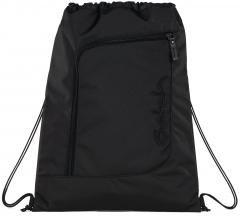 Satch Beutelrucksack Zugband Nordic Black schwarz recycelt