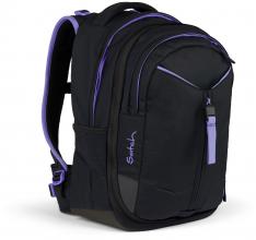 Jugendrucksack Satch Match Purple Phantom schwarz lila verstellbar