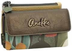 Geldtasche Anekke bronze Muse dunkelbunt Amphora Überschlag Stepp