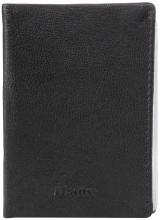 Kartenetui Maitre 06 Triangolo schwarz Nappaleder