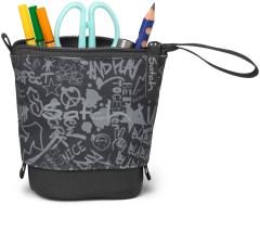 Pencil Slider grau Graffiti Street Ink Schüttelpennal Satch