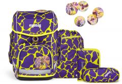 Ergobag Cubo SuBärkraft gelb lila Rucksackset Grundschule