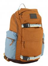 Schulrucksack Burton Kilo Pack Caramel Cafe Heather orange blau