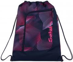 Turnsackerl Seismic Pink Satch dunkelblau rosa Tunnelzug