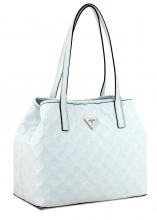 Guess Handtasche Logoprägung Innentasche weiß Vikky FEHLER