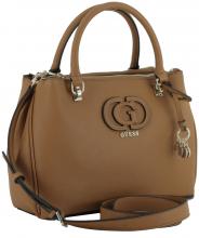 Kurzgrifftasche Status Satchel Guess Calebra Cognac