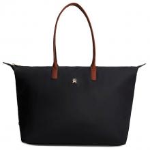 Tommy Hilfiger Henkeltasche Nylon Black nachhaltig