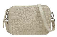 Schultertasche Pale Moon Liebeskind Berlin Kroko Luka Crossbody S Beige Taupe Krokoprägung
